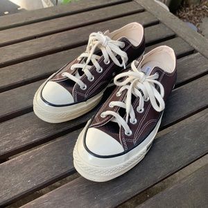 Size 8 Chuck 70 Brown Low tops